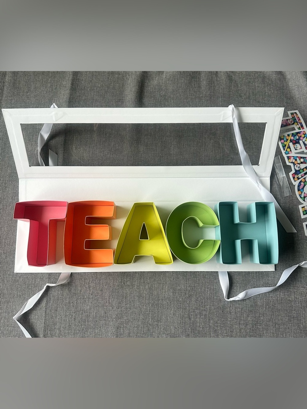 Cook With Color CWC Teacher Teach Fillable Gift Box - Picture 5 of 5
